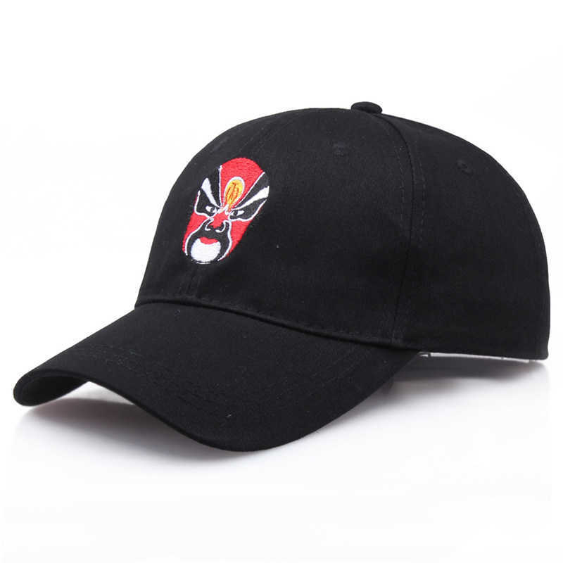 Bollkapslar 2019 Cotton Chinese Face Embrodery Baseball Justerbar knapp CAP 408 För män och kvinnor G230606