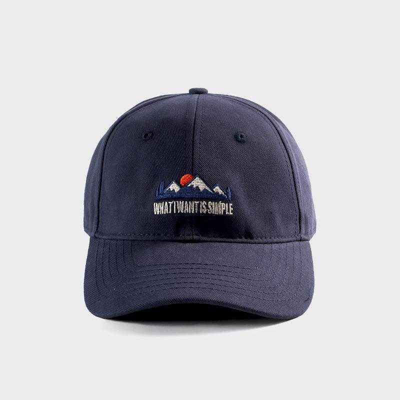 Ball Caps Summer Sunrise Embroidered Cotton Casquette baseball cap Adjustable Outdoor Men's and Women's Buckle Hats 39 G230606