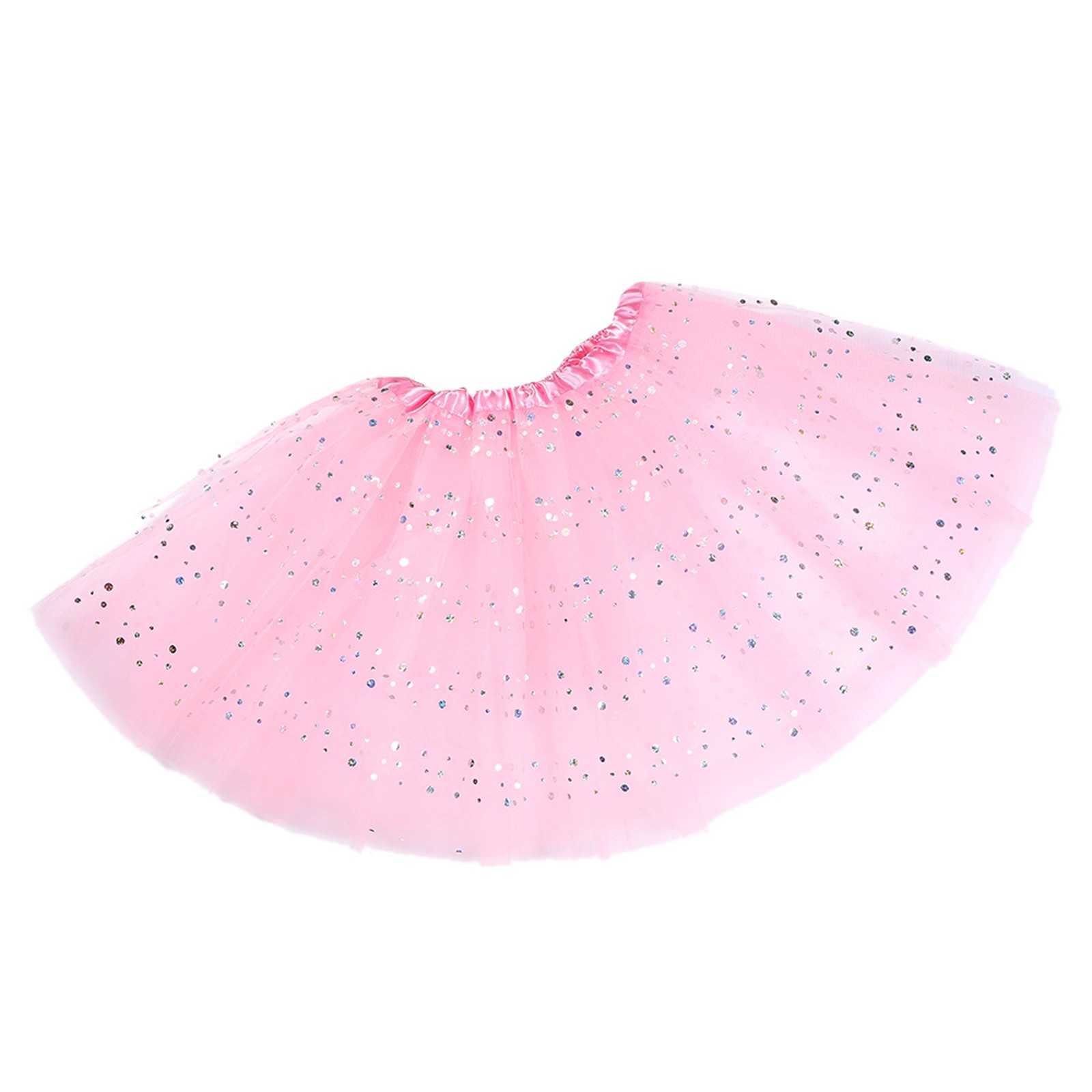 Bronzage à pois Mini paillettes mode maille été adulte Tutu jupes femmes Ballet robe Jupe nouveau G220606