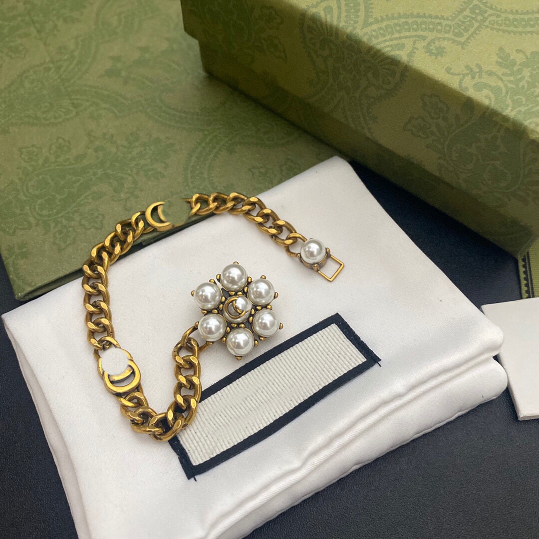 Bracciali da donna Bragle Designer Letter Gioielli Fuce in vetro 18K oro oro a rame da donna a pezzi di cuffia la cuffia matrimoni Regali matrimoni Acces244p
