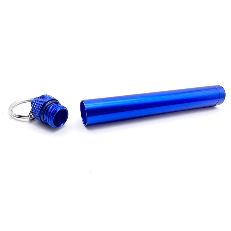 Colorful Aluminium Alloy Smoking Dry Herb Tobacco Preroll Rolling Roller Storage Tube Bottle Portable Seal Waterproof Stash Case Cigarette Cigar Holder