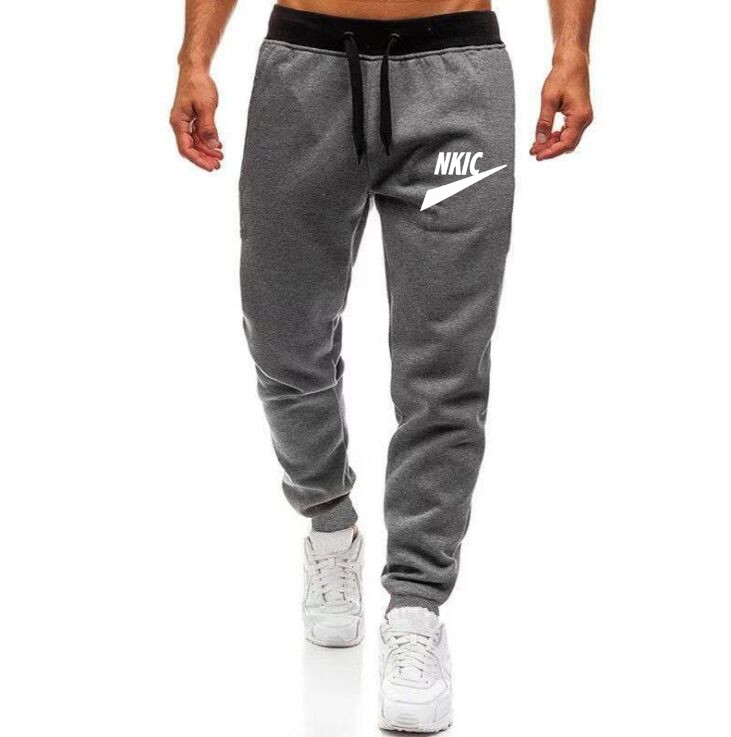 Nya joggingbyxor Herr Märke LOGO Sport Träningsbyxor Löparbyxor Byxor Herr Joggingbyxor Bomulls Trackbyxor Slim Fit Byxor Bodybuilding Byxa