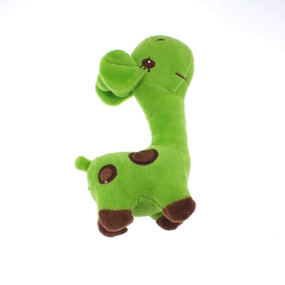 Nouveau jouet pour animaux de compagnie chiens chats jouets doux sûr jouet à mâcher solide en peluche girafe jouets pour chien chat formation animaux jeux chiens chats produits XX0003