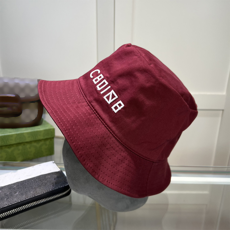 Varumärkesdesigner Bucket Hat Classic Letter Brodery Hats For Men Beach Sunshade Women Sunhat Casquette High Quality300L