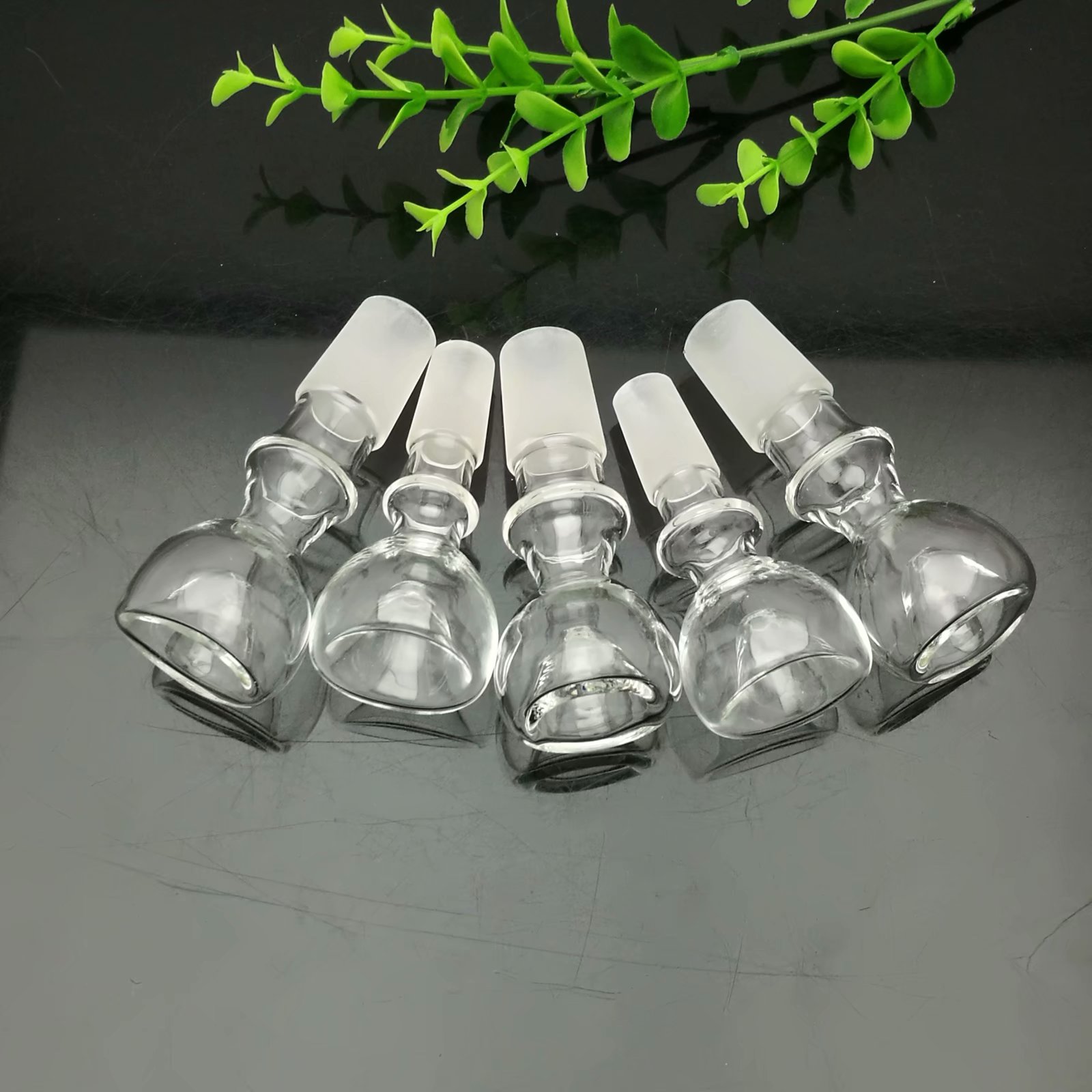 Smoking Pipes bongs Manufacture Hand-blown hookah Classic single wheel concave head glass bubble cigarette accessories