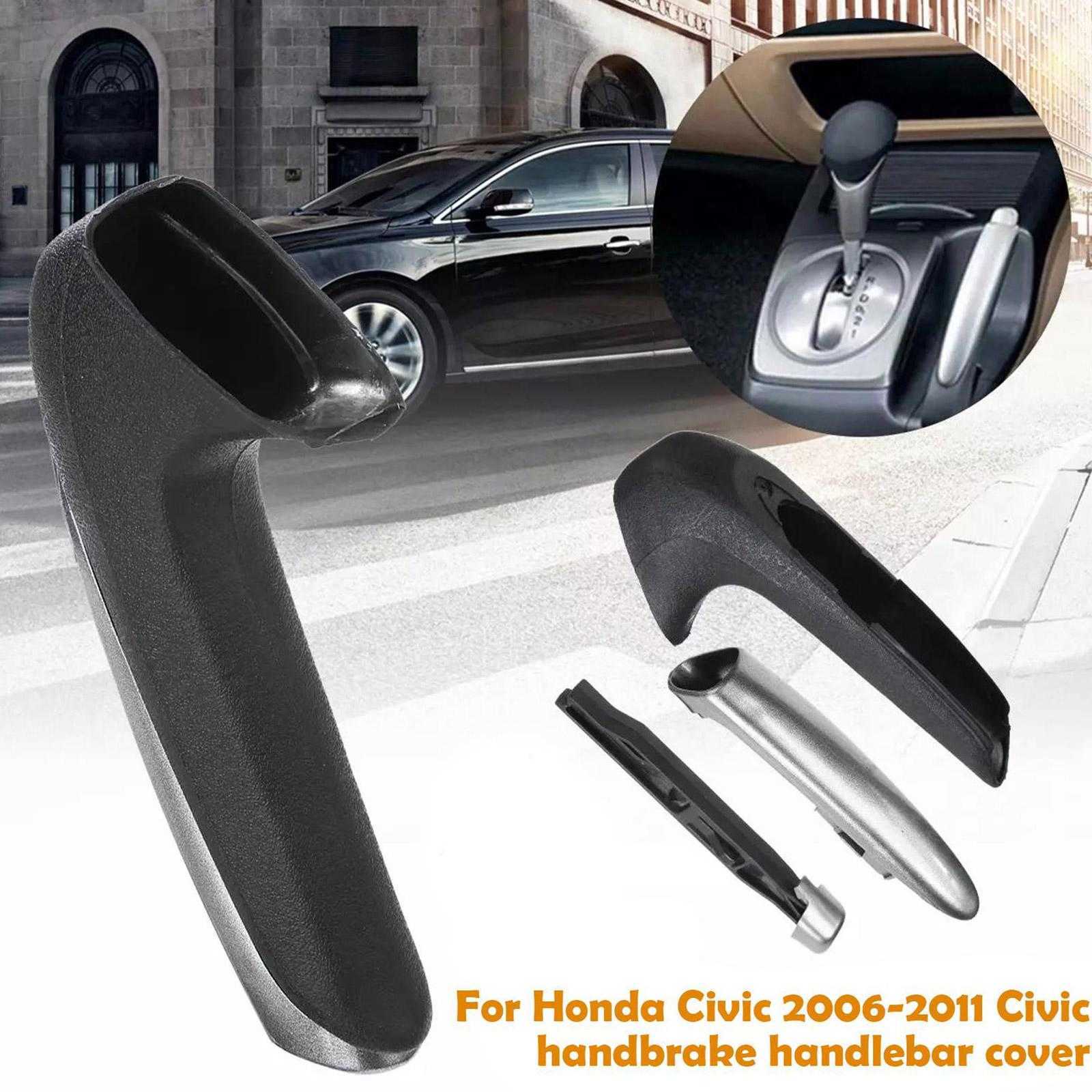 Nouvelle voiture intérieur Parking frein à main poignée levier poignée couverture pour Honda Civic 2006 2007 2008 2009 2010 2011 M4I1