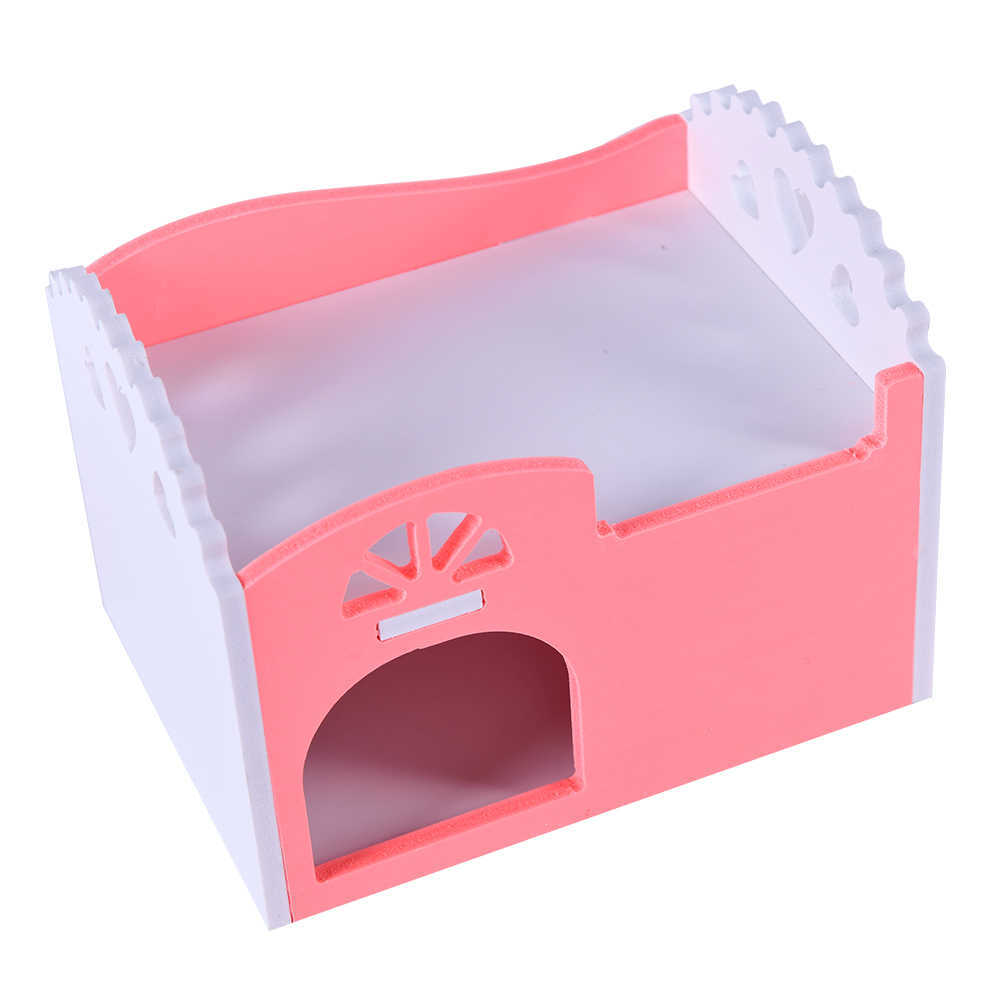 New Solid Hamster House Cages Rat Small Pet Sleeping Nest Hamster Cage Rat House Hamsters Guinea Pig Houses Pet Accessories ZG0003