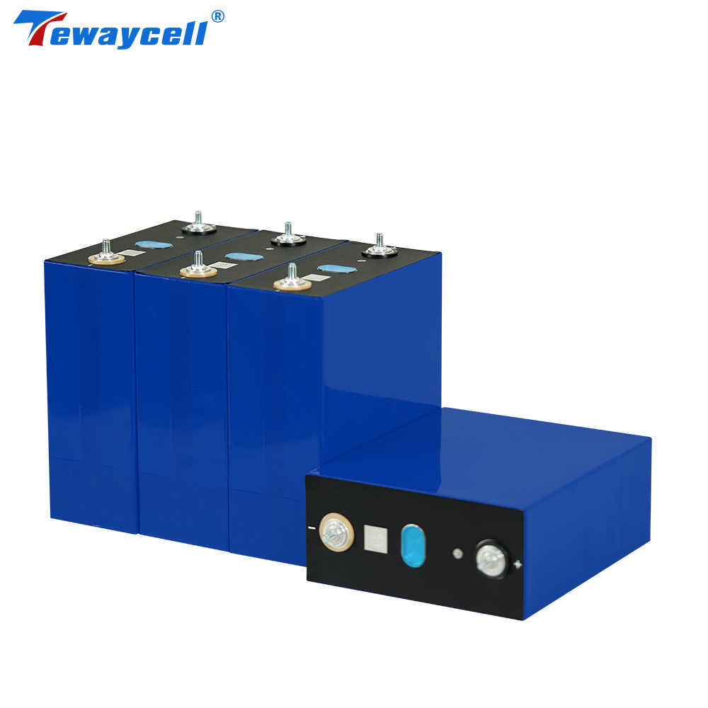 Tewaycell 3,2 V 340 Ah Lifepo4-Batterie, brandneue wiederaufladbare Zelle, Lithium-Eisenphosphat der Güteklasse A, RV-USV, Solarenergie, EU-US-Steuerfrei