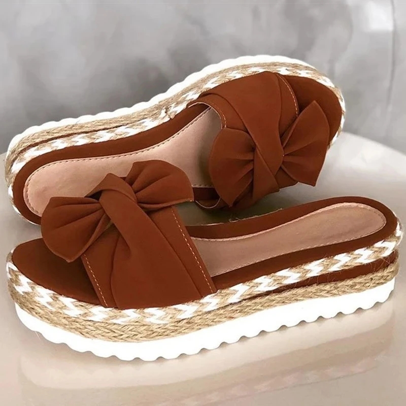 Sandalen Damen Heels Sandalen mit Keilabsatz Schuhe für Damen Plateausandalen Sommerpantoffeln Alias Mujer Elegante Sommerschuhe