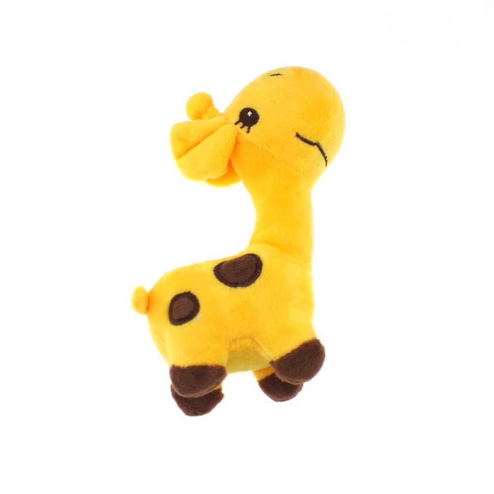 Nouveau jouet pour animaux de compagnie chiens chats jouets doux sûr jouet à mâcher solide en peluche girafe jouets pour chien chat formation animaux jeux chiens chats produits XX0003