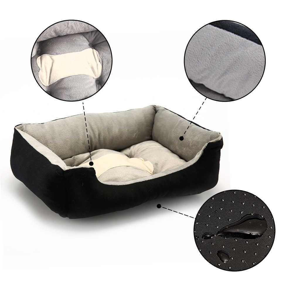 Nouveau Chien Lit Canapé Chiot Pet Chien Lit Banc Pour Petits Grands Chiens Moyens Chat Couverture Chien Lits Tapis Maison Chaise Longue Pet Lit Chenil Produits