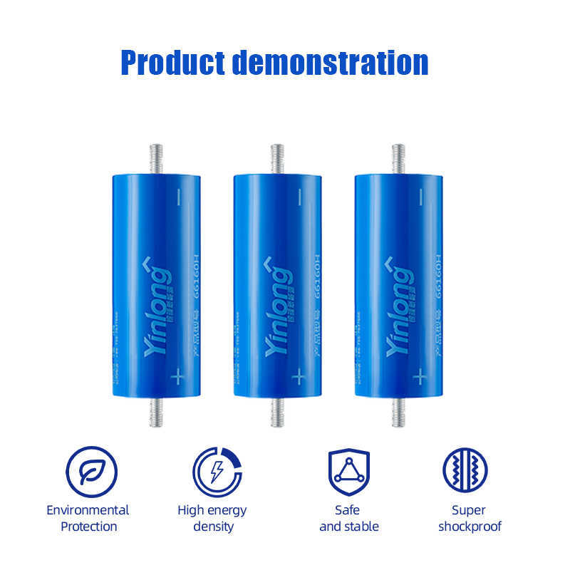 2.3V 30Ah LTO bateria 100% original Yinlong 66160 10C Descarga DIY 12V24V36V resistência a baixa temperatura 25000 ciclo de vida