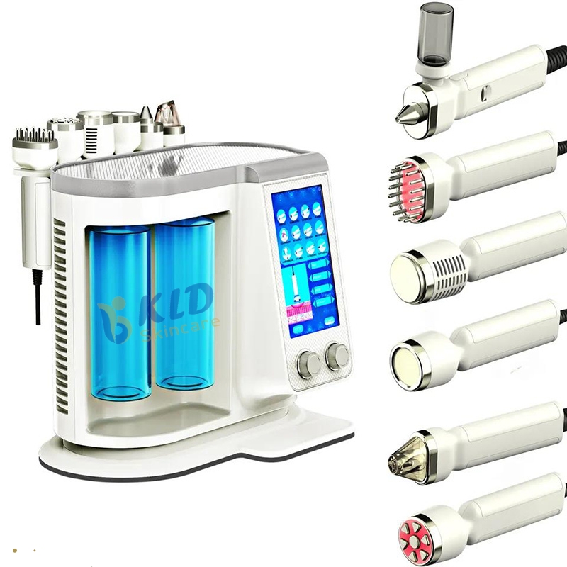 New 7in1 Skin care hydradermabrasion hydra dermabrasion aqua facial peel rf ultrasonic hydro dermabrasion facial machine