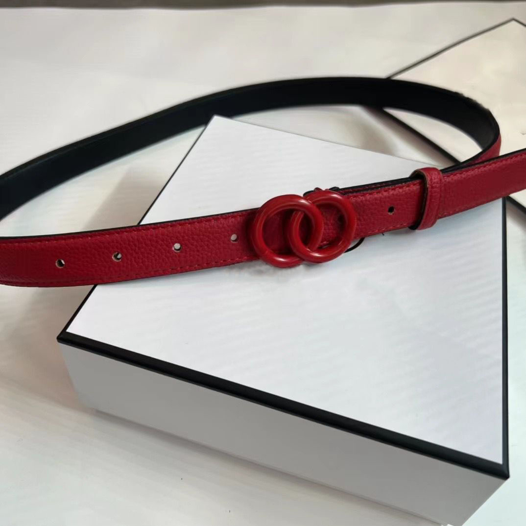 French business letter fashion leather casual jeans belt men's and women's luxury belt buckle