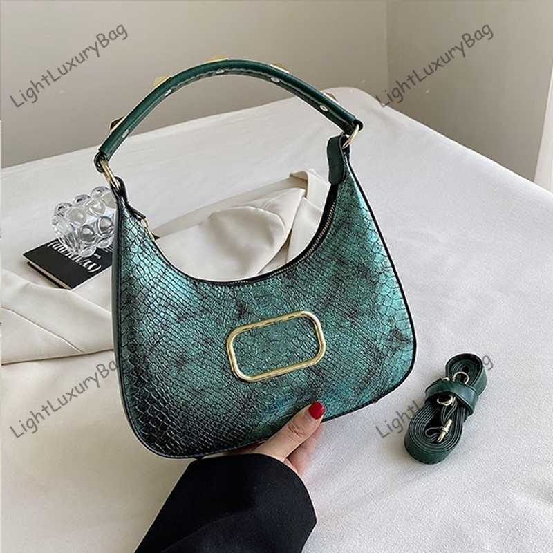 2023 Nuovo arrivo Designer V Lettera Brand New Moon Bag Stone Grain Spalla Borse a tracolla Moda Donna Borse in pelle di lusso Tote Classic Borse femminili 230606