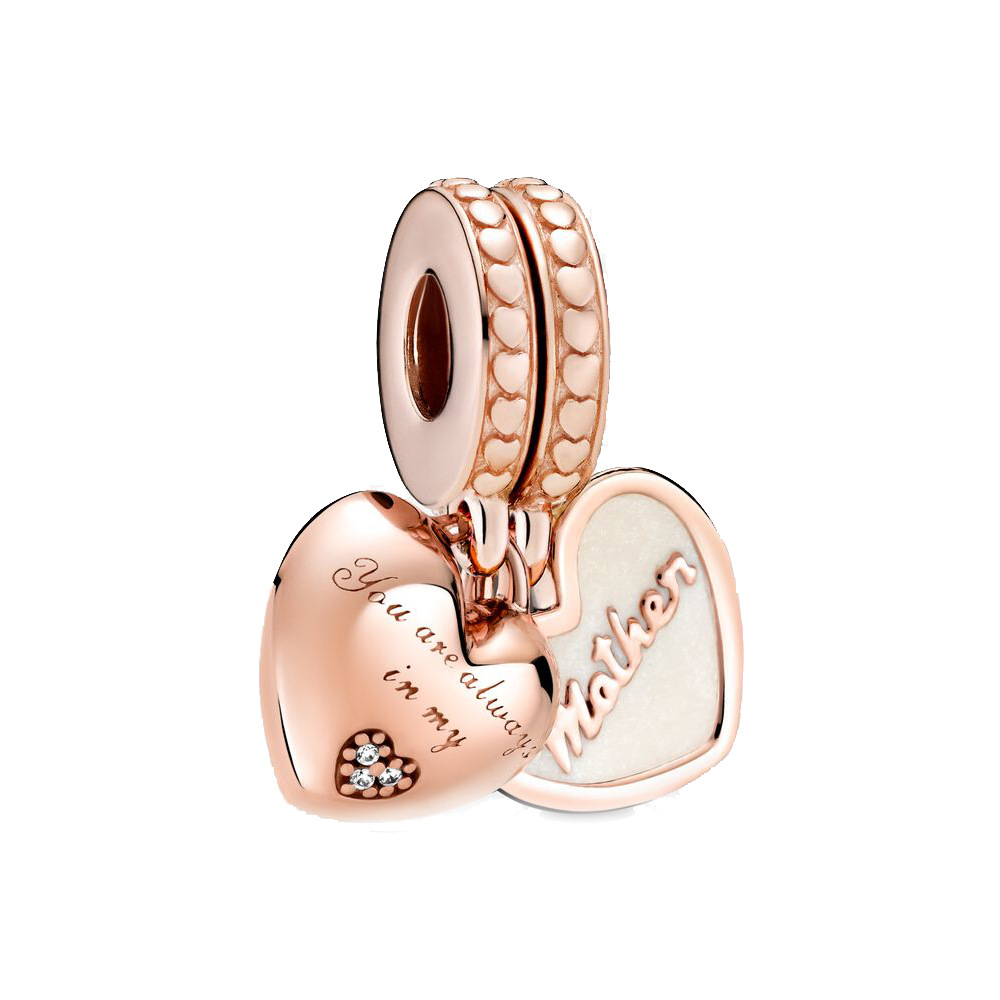 2023 neue 925 Sterling Silber neue Rose Gold Krone Lebensbaum Heißluftballon Anhänger Charm Perlen passen Original Pandora Armband Frauen Schmuck Geschenk DIY