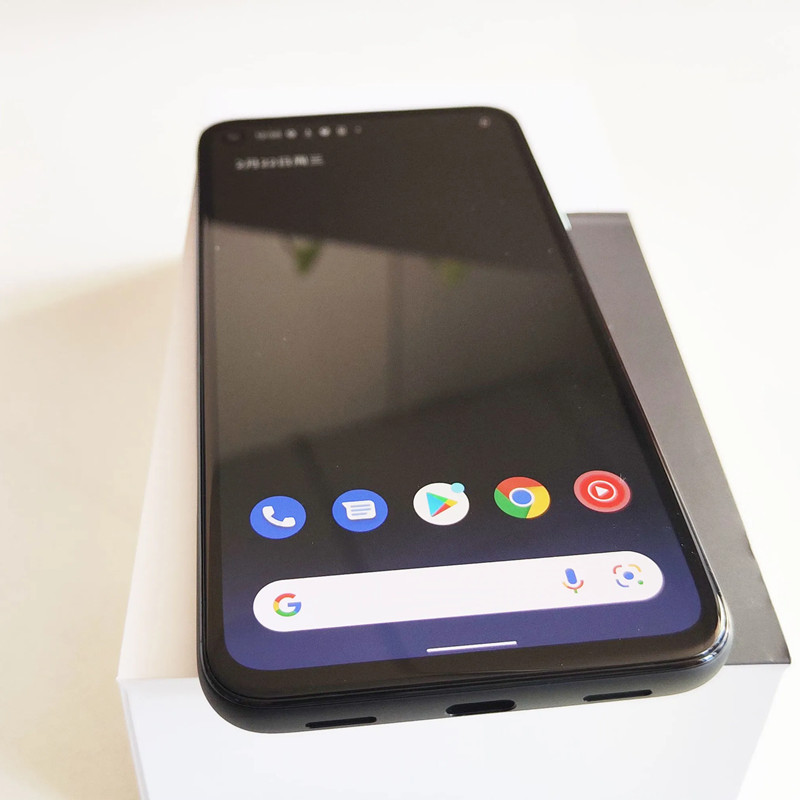 Odnowiony oryginalny Google Pixel 4A odblokowane telefony komórkowe Octa Core 6 GB/128 GB 5,8 cala Dual tylna kamera 4G 5G wersja Android 10