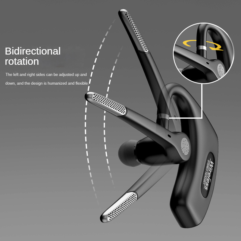 Ушные крючки Бизнес Одиночный ушной беспроводные наушники касаются подвесные ушные наушники Bluetooth True Wireless Bluetooth -гарнитура