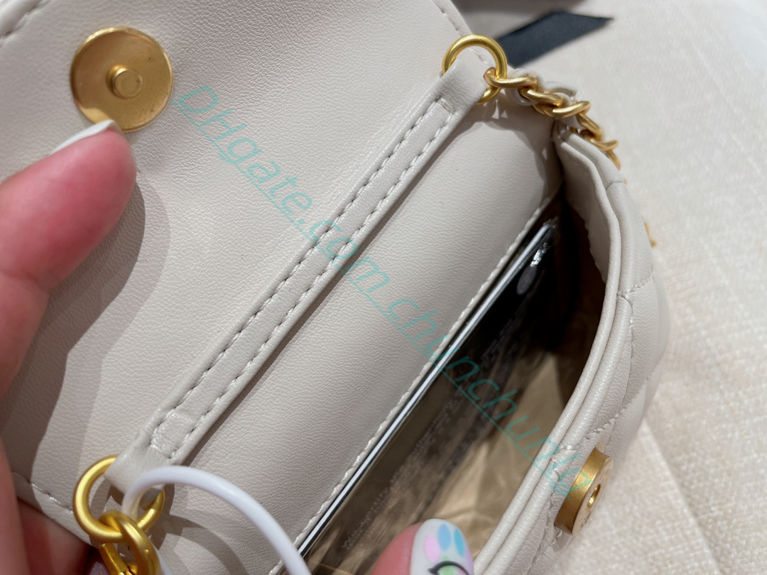 Luksusowe designerskie torby krzyżowe Kobiety klasyki torebki Wysokiej jakości łańcuchowe torebki na ramię oryginalne skórzane torby sprzęgła