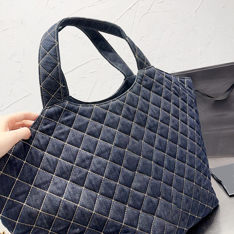 豪華なショッピングバッグ/セットデザイナートートバッグデニム女性のショルダーバッグクロスボディトップハンドルチェーンファッション大規模ハンドバッグバッグ