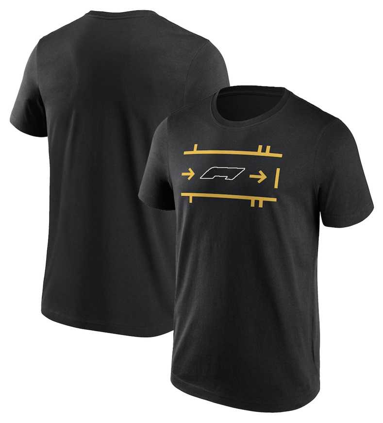 2023 nuova F1 Formula Uno squadra uniforme da uomo a maniche corte T-shirt il tempo libero sport ad asciugatura rapida uniforme da corsa logo può essere personalizzato.