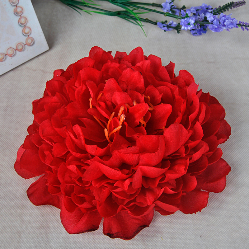 20 cm Artificial peony flower heads DIY Multicolor Road lead wedding Bouquet hotel background wall decor accessories flores