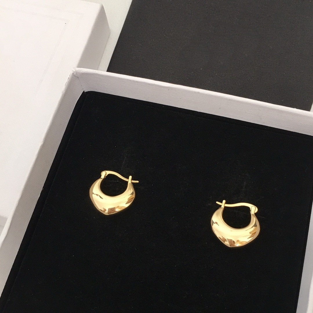 Nuevos pendientes largos en forma de gota en forma de U para mujer, pendientes de oro con brillo geométrico de estilo francés, joyería de lujo E3001