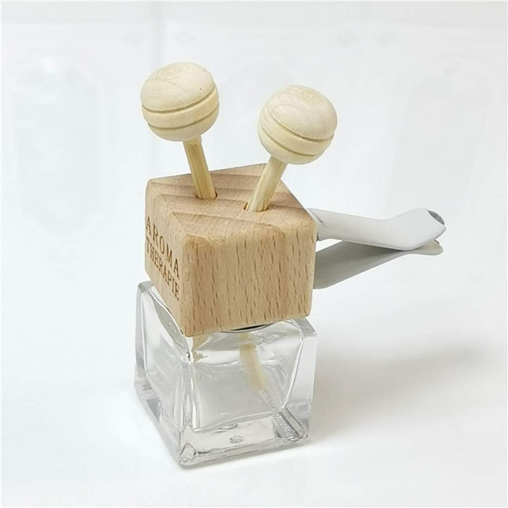 Car Air Outlet Freshener Diffuser Bottle Clip Perfume Empty Bottle Pendant Essential Oil Car Fragrance Hanging Ornament