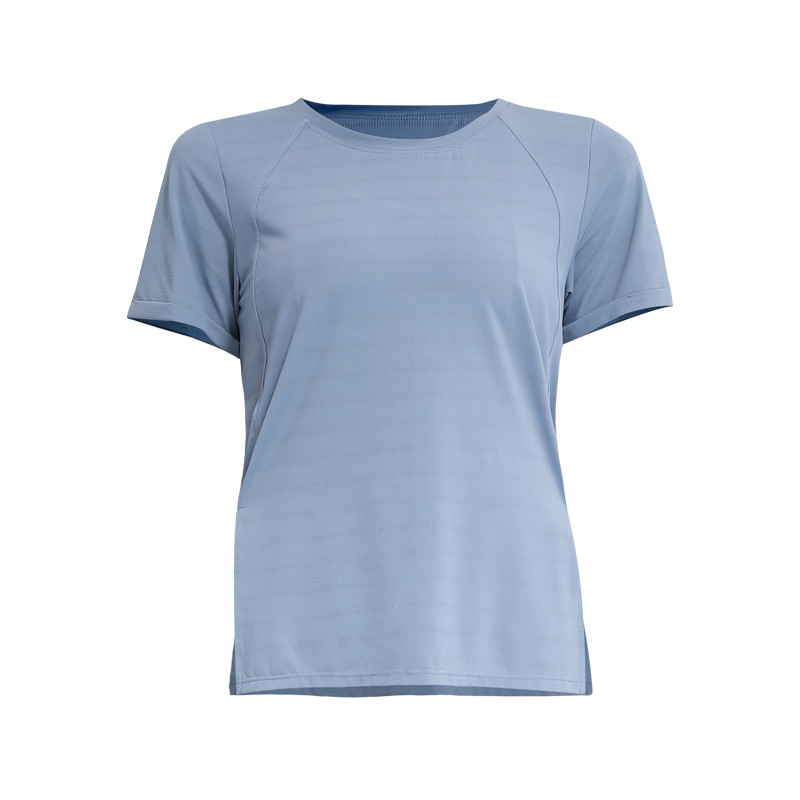 Camiseta deportiva de verano para mujer, Tops de manga corta
