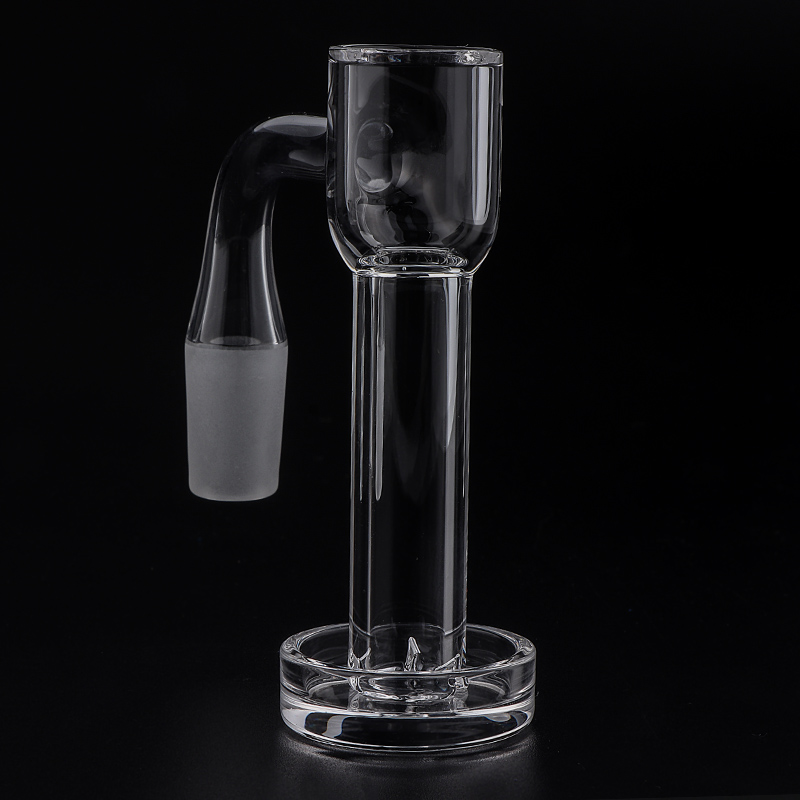 Tour de contrôle de banger à quartz entièrement soudée et clous sans couture XL Terp Slurper Quartz Banger pour bangs à eau en verre Dab Rigs Pipes Smoking Shop Bord biseauté