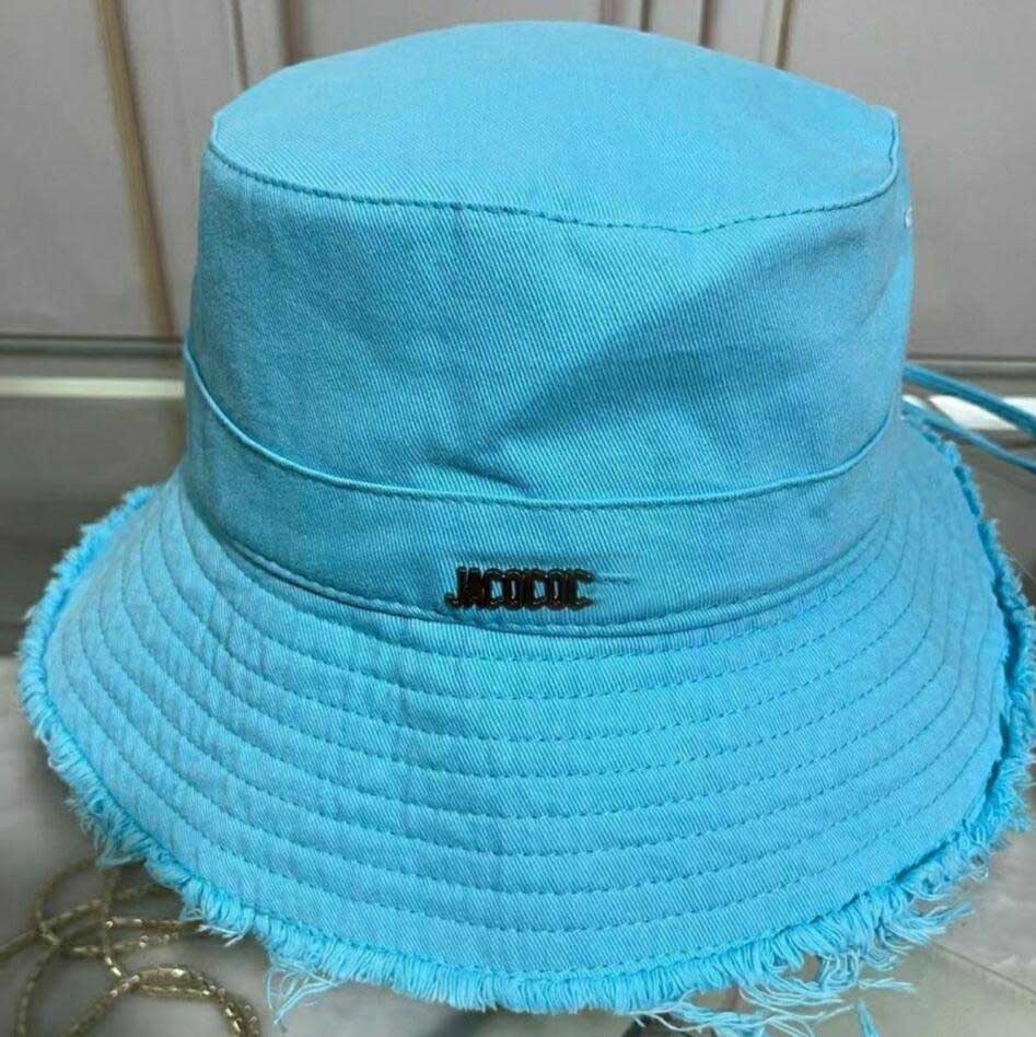 Women's casual beach summer bucket hat shade outdoor travel hat Casquette Bob Wide Brim Hats Designer Bucket