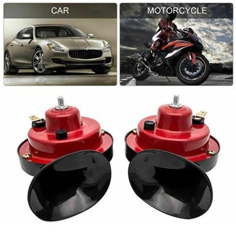 New Universal Loud Car Horn 12V Elettrico Lumaca Treno Corno Super Forte Impermeabile Corna Sirena Moto Auto Camion SUV Barca