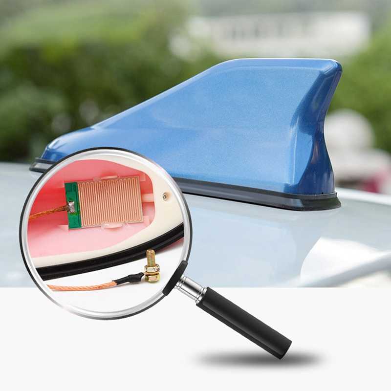 New Car Radio Shark Fin Car Shark Antenna Radio FM Signal Design For All Cars Antena Antenna Car Styling Hot in Sale