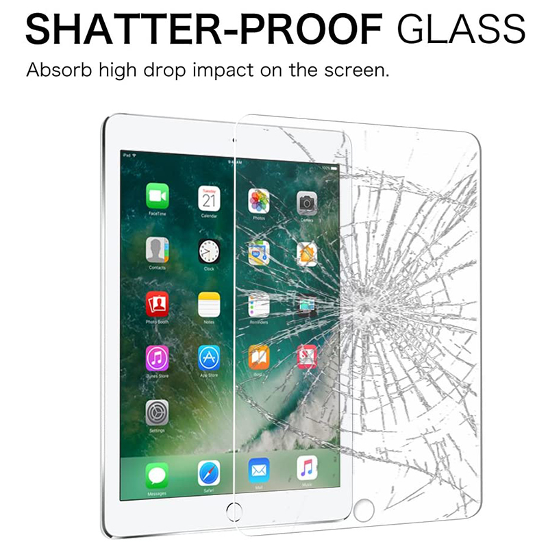 Ipad Tablet Gehard Glas Beschermers Voor Ipad 9.7 10.5 10.2 11 Air 3 4 Mini 1 2 3 4 5 6 Tablet Screen Protector 0.3MM Radian Anti Scratch High-Definition Film