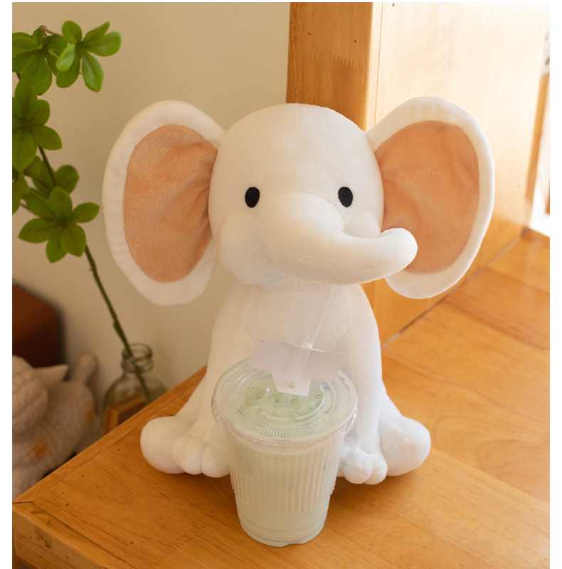 25CM Elephant Stuffed & Plush Toys For Appease Baby Doll Toy Comfort Soft Sleep Animal Toy Pillow Children's Birthday Gift Doll 