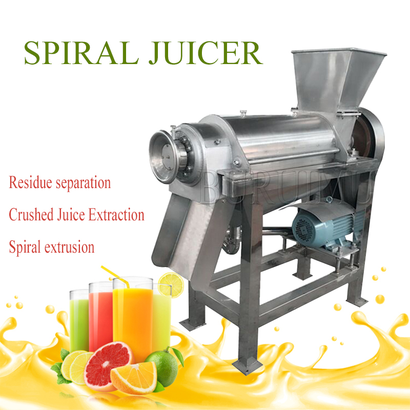 Stainless Steel Fruit Vegetable Crusher And Juicer/Cactus Tomato Spiral Juicer/Fruit Juice Extractor Machine