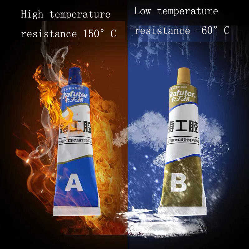 Nuovo 100g A + B Metallo Riparazione Adesivo Super Colla Ferro Acciaio Auto Radiatore Serbatoio acqua Speciale Perdite Collegamento Saldatura Colla