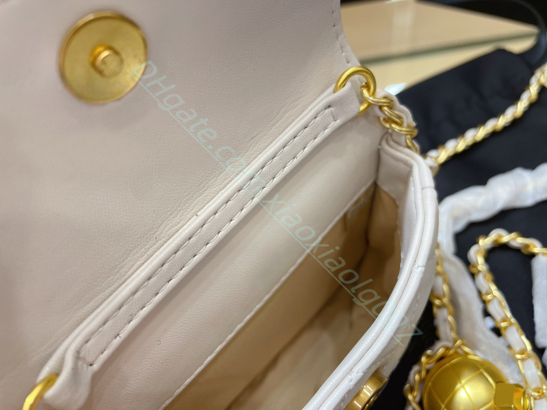 Stile moda Borse a tracolla donna borse classiche Reticolo prismatico vera pelle Portamonete Pochette di alta qualità Portafoglio originale Scatola