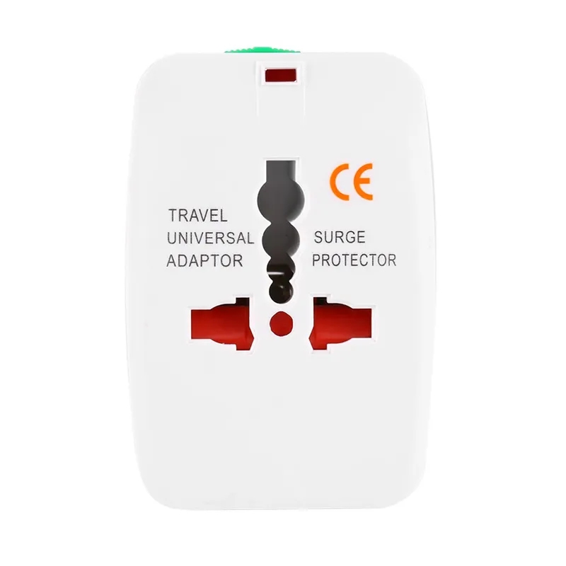 En Düşük Fiyat World Universal AC Güç Dönüştürücü Adaptörü Uluslararası Seyahat Adaptörü Fişi AB US UK EXTENATE