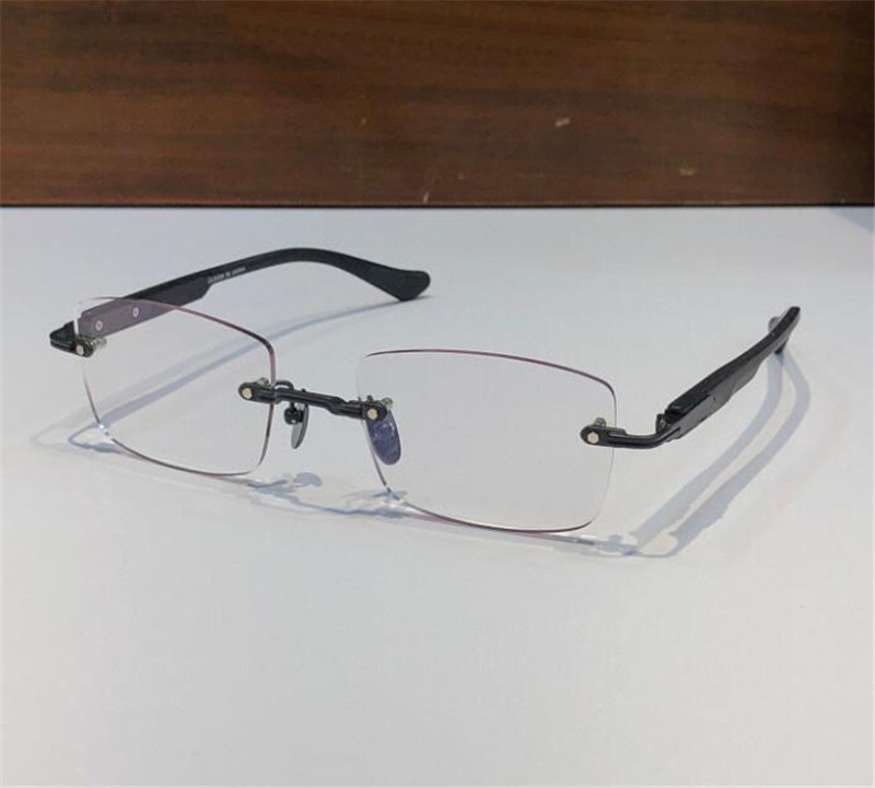 Neues modisches Brillendesign DEEP II optische Brille quadratischer Rahmen Retro einfacher und vielseitiger Stil Top-Qualität mit Box für verschreibungspflichtige Gläser