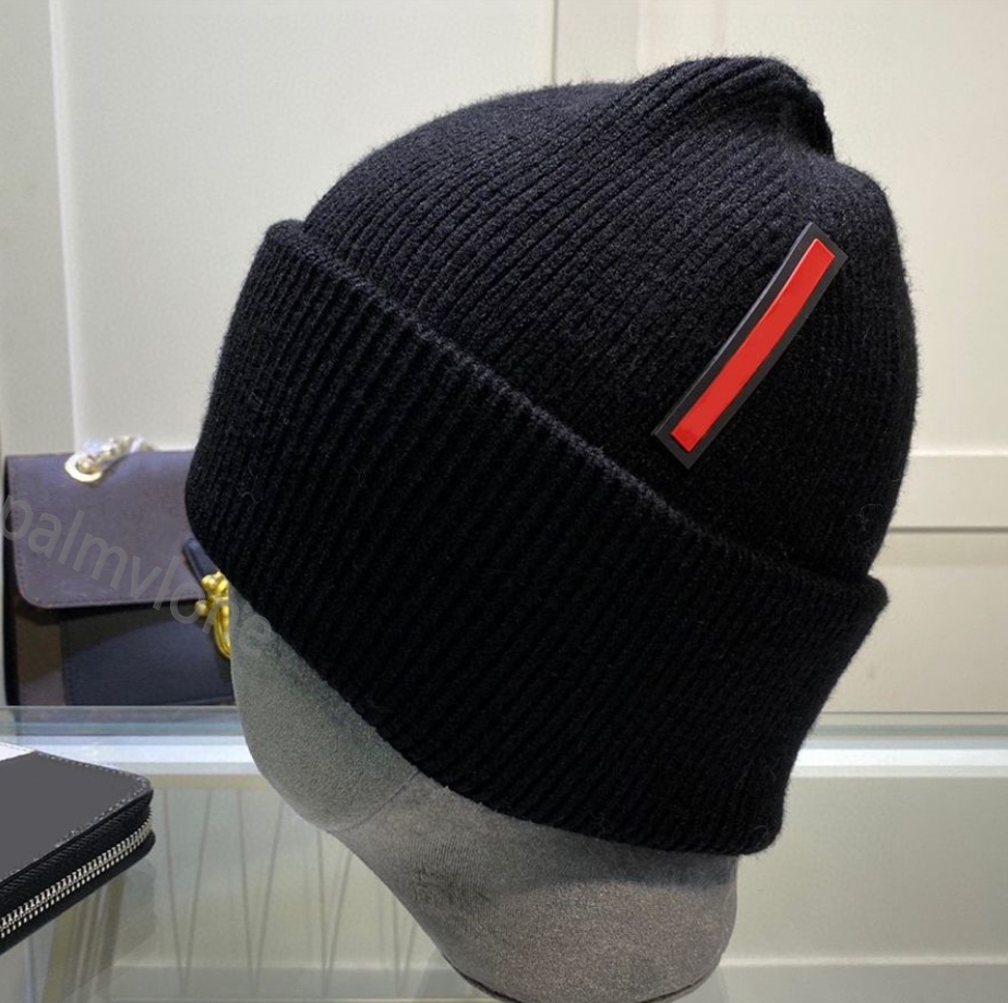 P Designer Beanie Luxury Cap Capty Treed Hat Skull Winter Usisex Hat Cashmere Letters Disual Outdoor Bonnet Cap Fashion Man Hats Hats