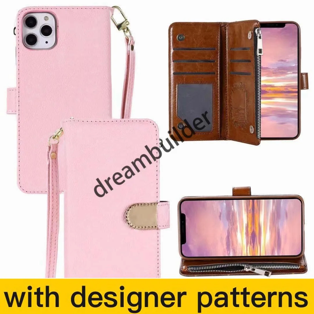 fashion phone cases for iPhone 14 pro max Plus 13 13pro 13promax 12 12Pro 12ProMax 11 XSMAX shell leather Multi-function card package storage wallet cover