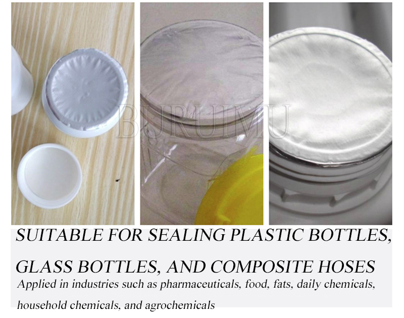 Automatic Continuous Electromagnetic Sealing Machine Induction Aluminum Foil Packing Machine Plastic Glass Bottle Cap Sealer
