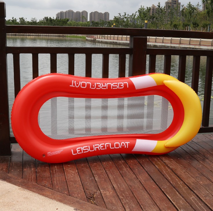 Floating drainage upper inflatable sofa water recliner single floating floating bed floating board Surfboard water air cushion