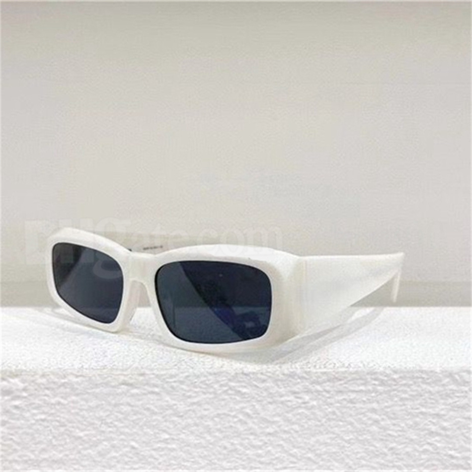 Hochwertige Sonnenbrille Luxus Designer Designer Cat Eye Sonnenbrille Sommer Strand Sonnenbrille für Männer Frau 5 Farbe Top Qualität Zeigen Sie Gesicht kleine Box