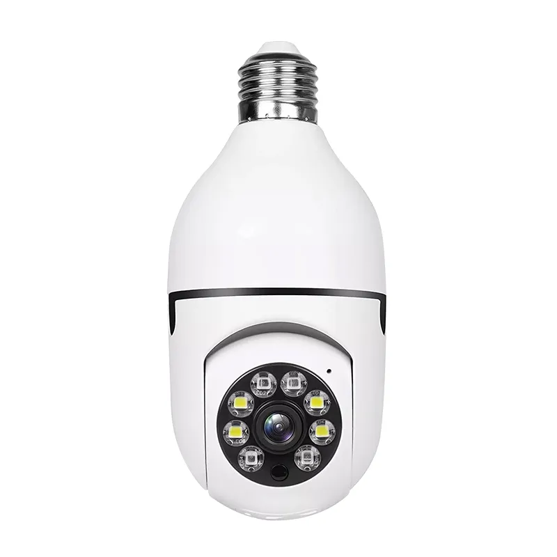 A6 200W E27 Glühbirne Überwachungskamera 1080P Nachtsicht Bewegungserkennung Outdoor Indoor Netzwerk Sicherheitsmonitor Kameras