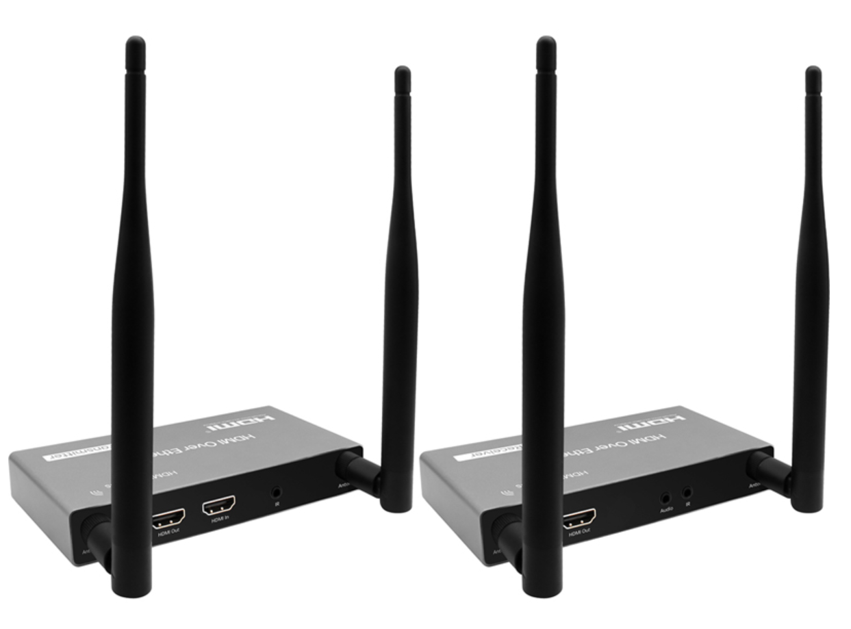 200m Wireless HDMI Video Transmit Ricevitore ESTENDER Supporto USB KVM Tastiera Mouse 1080P con IR Remote PC laptop su TV Monitor