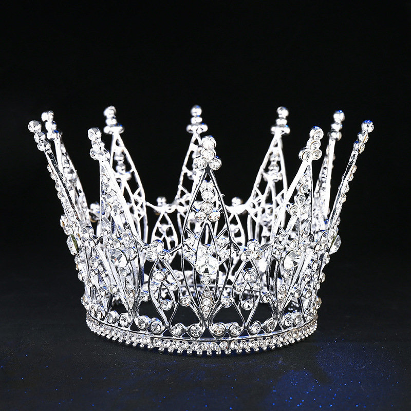 Свадебные украшения ювелирных изделий для модного театрализованного конкурса невеста Tiara Crown Accessories Jewelry Show Show Head Adress Queen Diadem Prom 230609