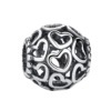 Pandora-925 Sterling Silver Ciondola Charms Moda Geometrica Scava Fuori Perline Argento Ornamento Regolabile Tirare Bracciale Bead, Pandora Box Gratuito Al momento dell'acquisto