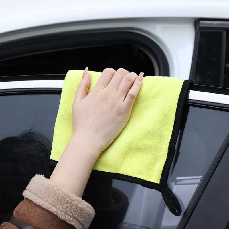 New Car Body Washing Towels Easy Cleaning and No Residue Ultra Soft Microfiber Towel Car Cleaning Drying Cloth 30/40/60cm